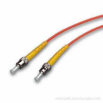 ST/PC-ST/PC Fiber-optic Patch Cords, Multimode, Simplex
